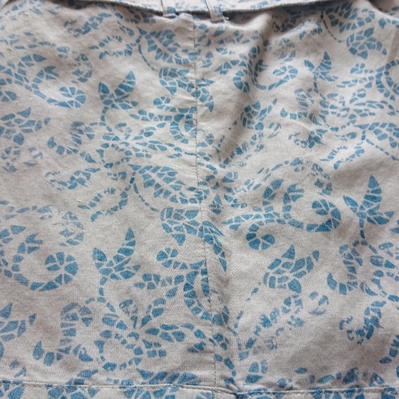 [EUC] SANDRO Linen-blend paperbag skirt - Picture 5 of 5